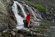 85 Rinfrescata alla cascate di Val Cerviera